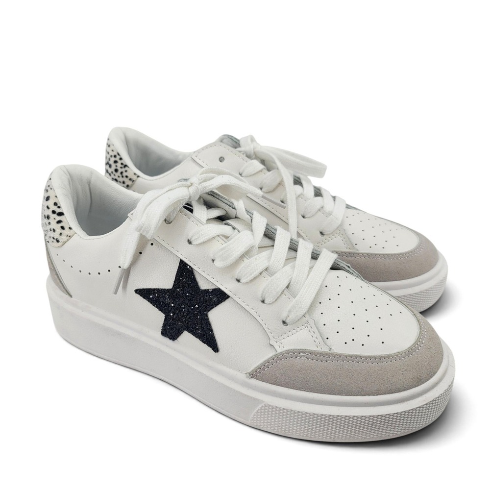 Vintage Havana Lexa Sneakers 9‎ White Star Platform Skater Streetwear Shoes